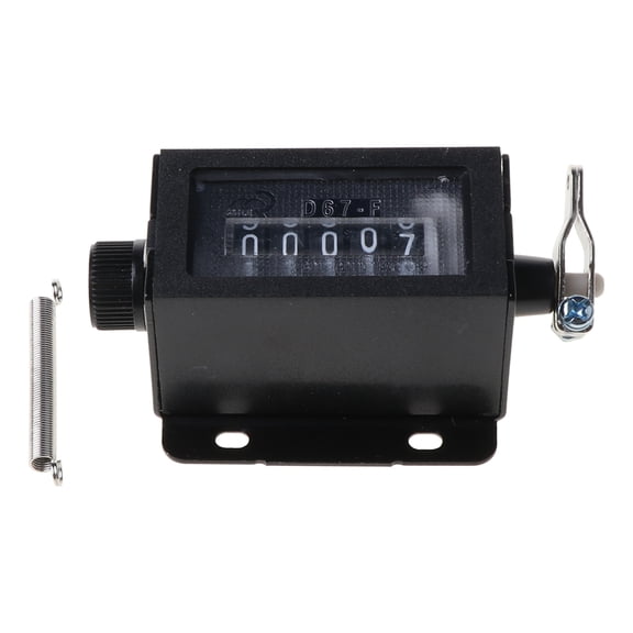 Milue D67-F 5 Digits Mechanical Pull Stroke Counter Casing Resettable 0-99999