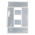 thumbnail image 1 of Milue DIY Crafts Dominoes Storage Tray Table Ornaments Decoration Epoxy Resin Mold, 1 of 11