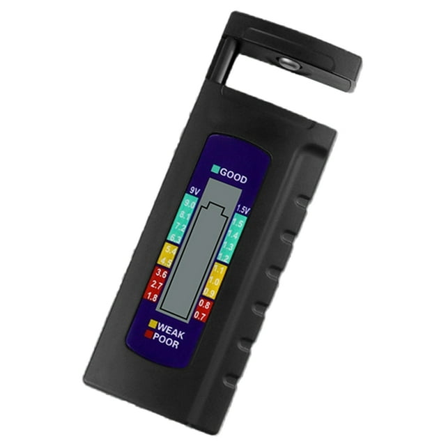 Milue Digital Battery Health Tester Meter Supports Various Size AA