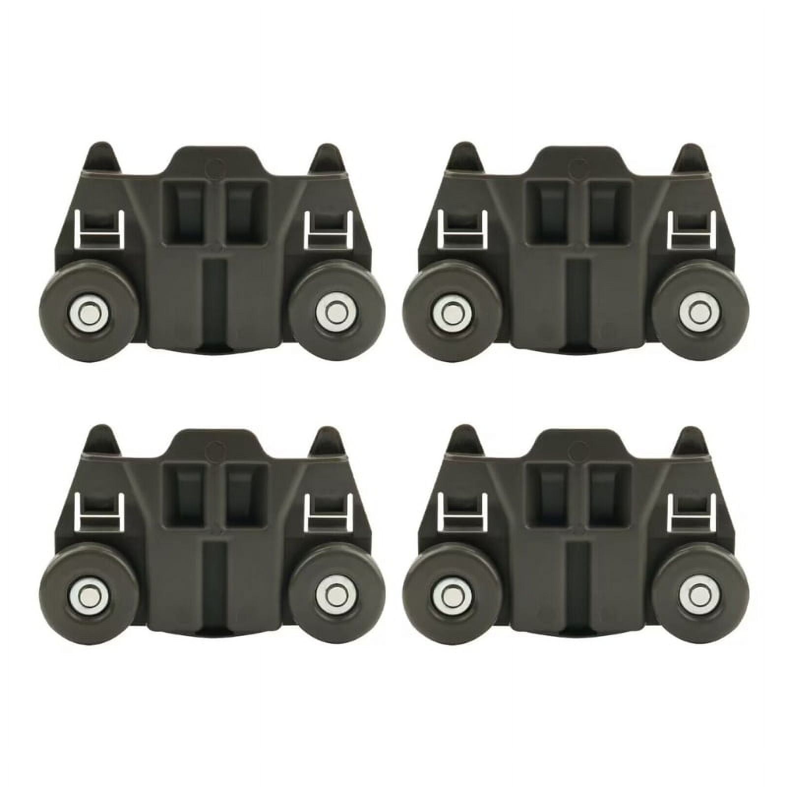Milue Dishwasher Wheels Lower Rack Upgraded for Whirlpool/Kenmore