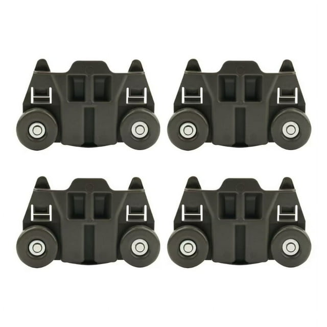 Milue Dishwasher Wheels Lower Rack Upgraded for Whirlpool/Kenmore