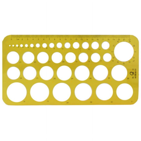 Milue Drawing Measuring Rulers French Curve Ruler Geometric Drawings Template Plastic
