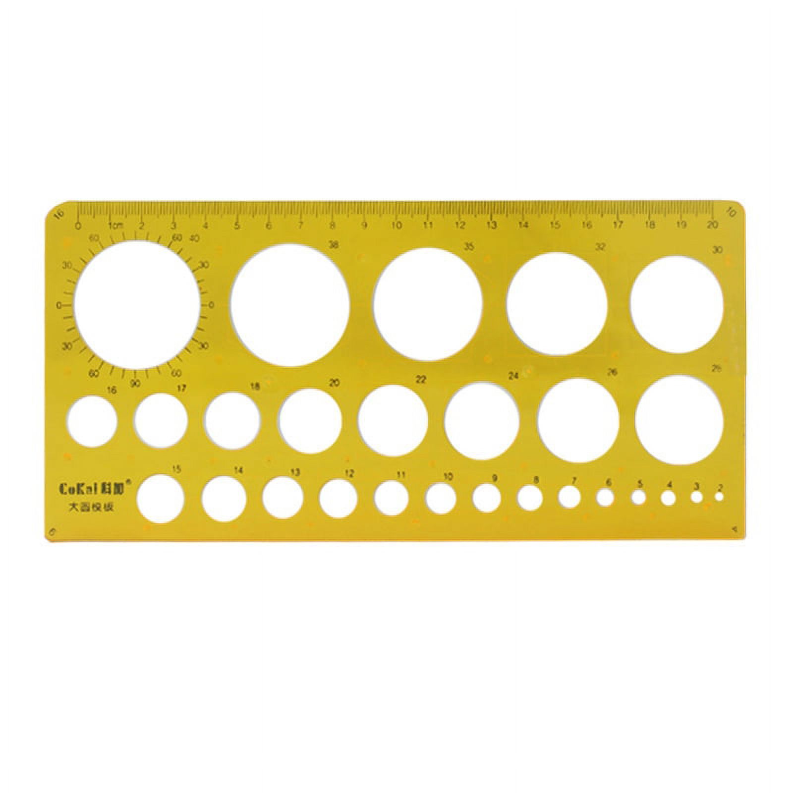 Milue Drawing Measuring Rulers French Curve Ruler Geometric Drawings ...