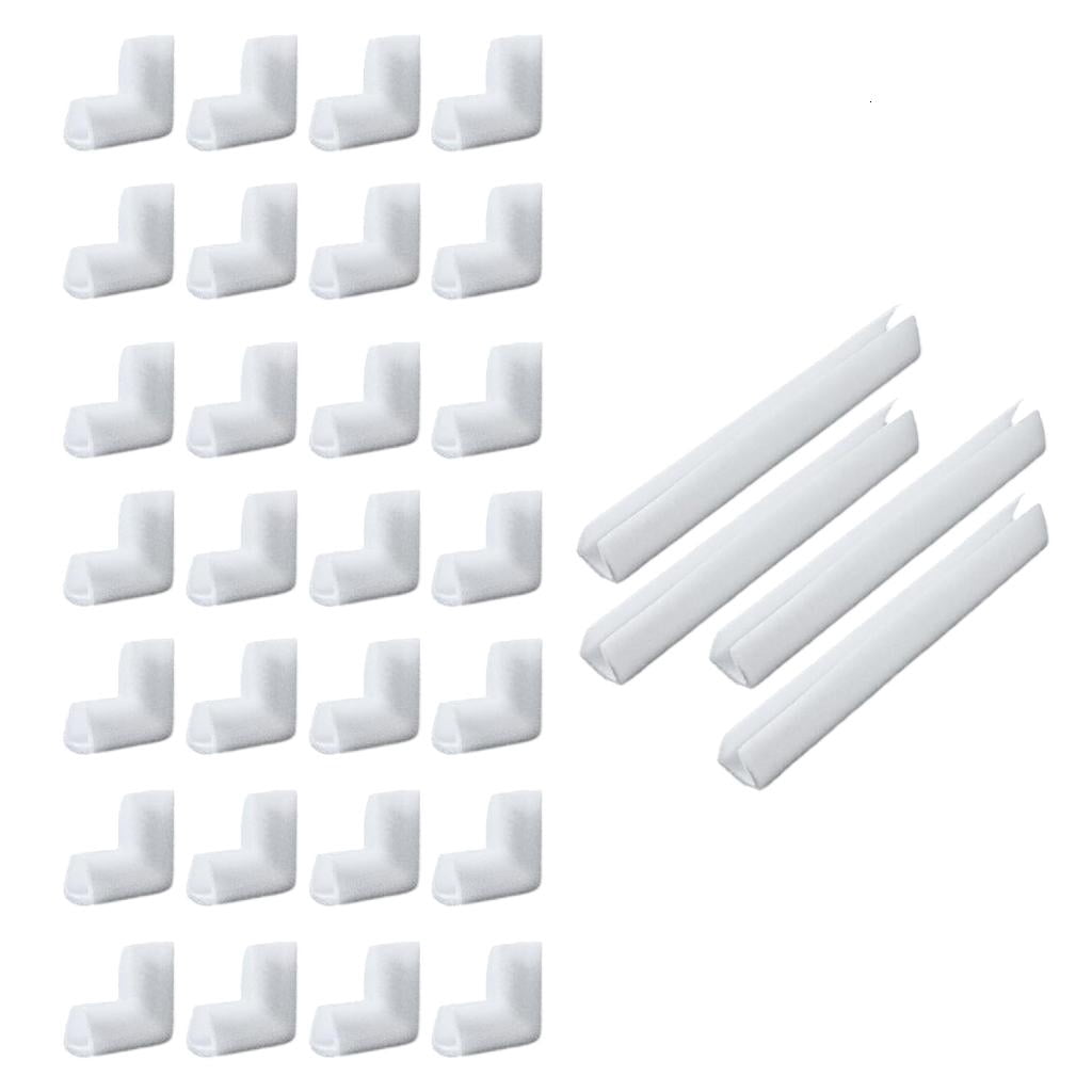 Milue Edges Foam Protections Corner for Frame Mirror,Packing Foam Corner Protectors