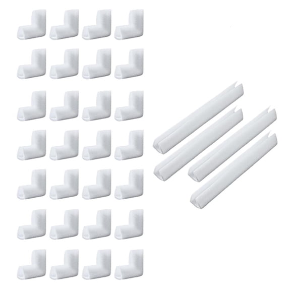 Milue Edges Foam Protections Corner for Frame Mirror,Packing Foam Corner Protectors