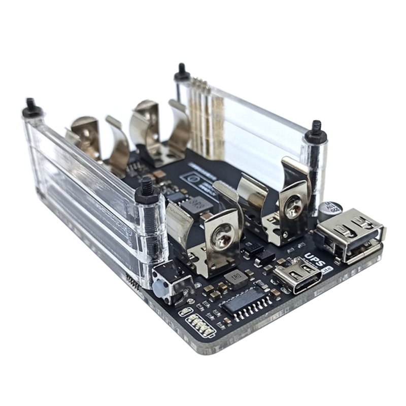 Milue ForRaspberryPi UPS Power Supply Expansion Board with External