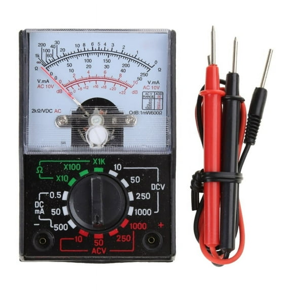 Milue Handheld Digital Meter Analog Multimeter for Measuring Voltage, Current