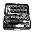 thumbnail image 1 of Milue High quality 38PCS Mini ratchet wrench set 1/4 socket screwdriver for head hex t, 1 of 12