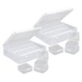 thumbnail image 1 of Milue Home and Office Clear Storage Solution with 30 Adjustable Compartments, 1 of 11