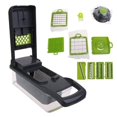 thumbnail image 1 of Milue Kitchen Vegetable Slicer Dicer Cutter,Veggie Chopper With 6 Blades Container, 1 of 14