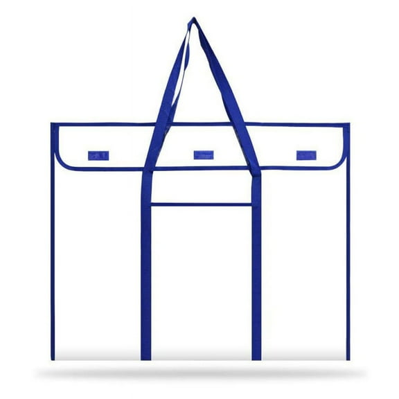 Milue Large Poster Storage Bag with Handle Charts Tri-Fold Science Project Documents