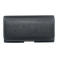 thumbnail image 1 of Milue Men's Cell Phone Waist Belt Pack Bag PU Leather Loop Waist Holster Pouch Case​, 1 of 18
