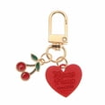 thumbnail image 1 of Milue Metal Keychain Anti Rust Durable Cherry Heart Shape Cartoon Bag Pendant for Key, 1 of 9