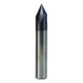 Milue Milling Cutter Tungsten Carbide Chamfer End Mill CNC Engraving
