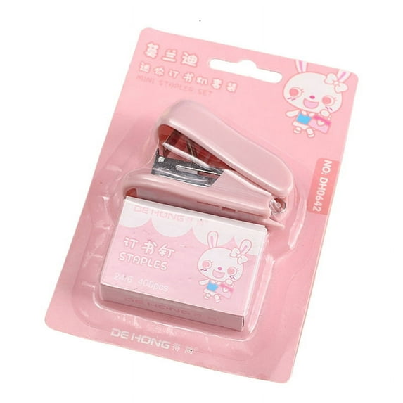 Milue Mini Office Stapler with Staple Remover 20 Sheets Capacity for Home Office