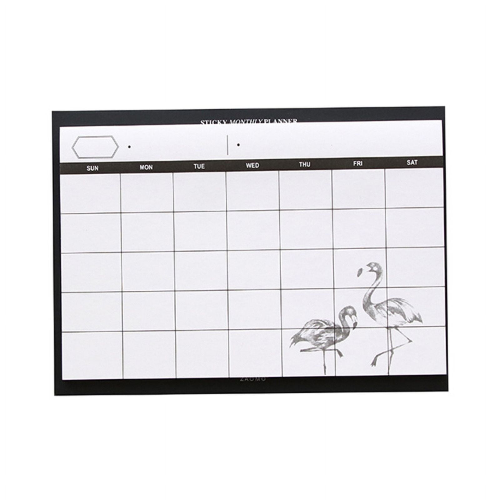 Milue Monthly Planning Pad Planner, Undated Calendar Desk Pads Upgraded ...