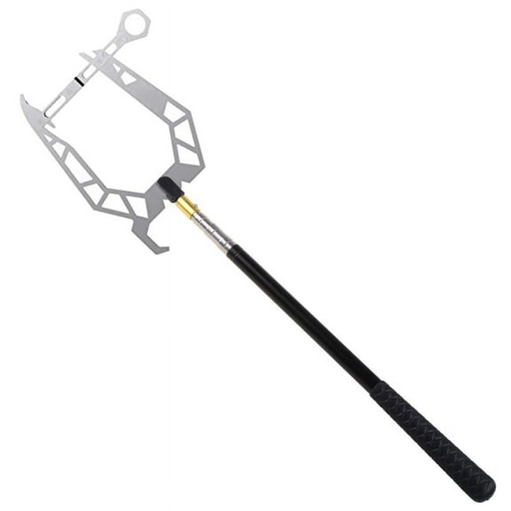 Milue Multi-Purpose Dock Hook Telescopic Boat Tie Rope Hook Tool for Boat Easy Long-Distance Threader Boat Puller