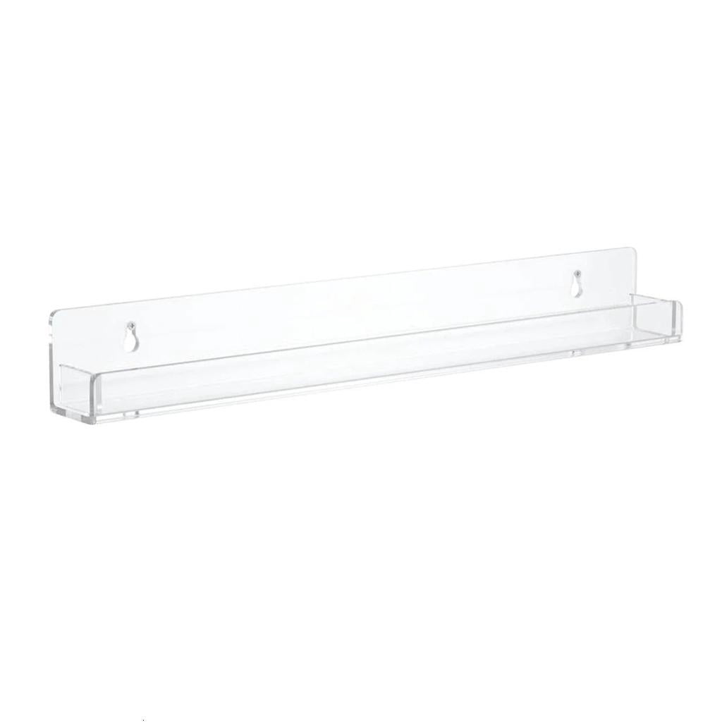 Milue Nail Polish Rack Wall Mounted Shelf Acrylic Organizer Display ...