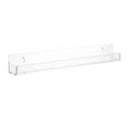 Milue Nail Polish Rack Wall Mounted Shelf Acrylic Organizer Display Stand for Home