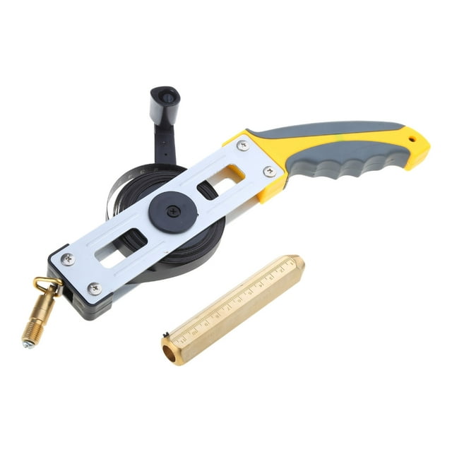 Milue Oil Tank Gauging Tapes 5/10/15/20/30M Measuring Ruler with Brass