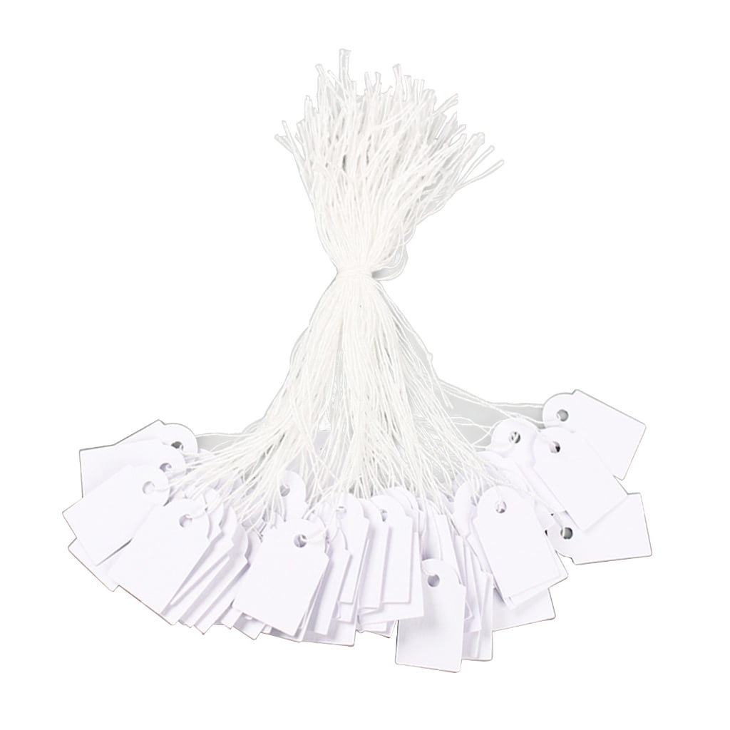 Milue Pack of 500 Mini Tags Hanging Sign Pricing Product Clothing ...