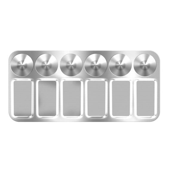 Milue Paint Tray Reusable Metal Palettes for Acrylic Oil Paint Watercolor Craft