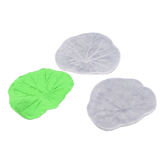 Milue Pastry Mould Lotus Leaf Shaped Clay Moulds DIY Hand-Making Supplies for Clay