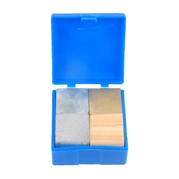 Milue Physics Experiment Elements Cubes Science Education Block Metal Density Cubes