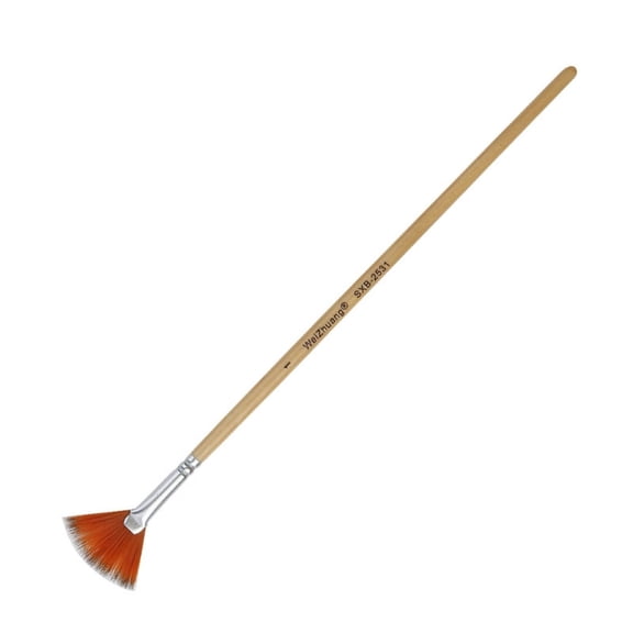 Milue Professional Artist Paintbrush Paint Brush Fan Tip, for Painting Coloring