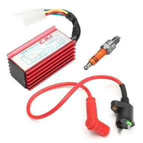 Milue Racing Ignition Coil 5 Pin AC CDI Box A7TC for Spark Plug for Pit Dirt Bike ATV