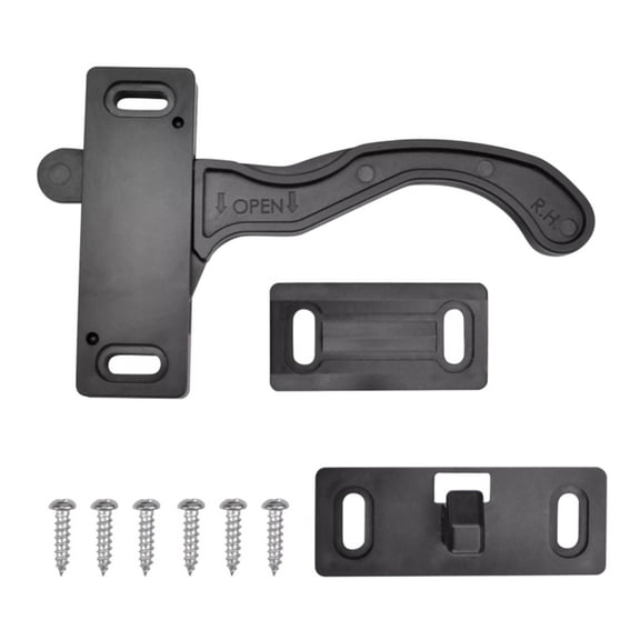 Milue Replacement RVs Screen Door Latch with Screws Right Hand Handle for RVs Camper