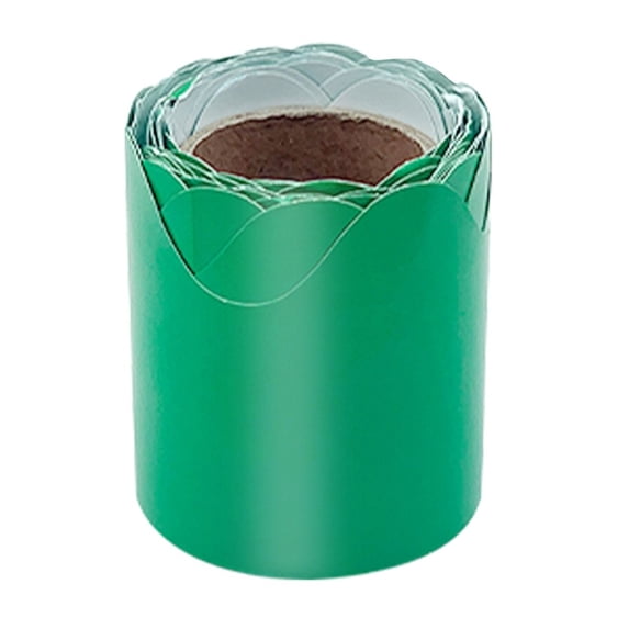 Milue Scalloped Rolled Border Trim for Classroom Theme Bulletin Board Border Trim