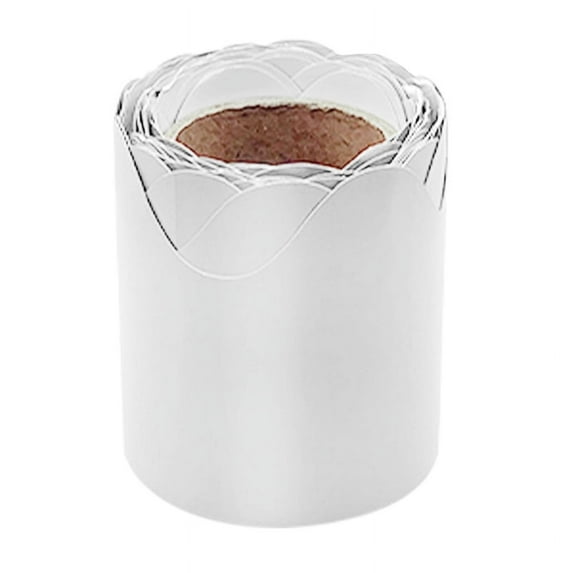 Milue Scalloped Rolled Border Trim for Classroom Theme Bulletin Board Border Trim