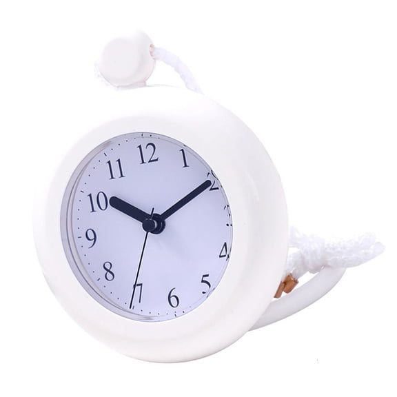 Milue Shower Clocks,Waterproof Shower Hanging Clock with Hook,Battery Operated