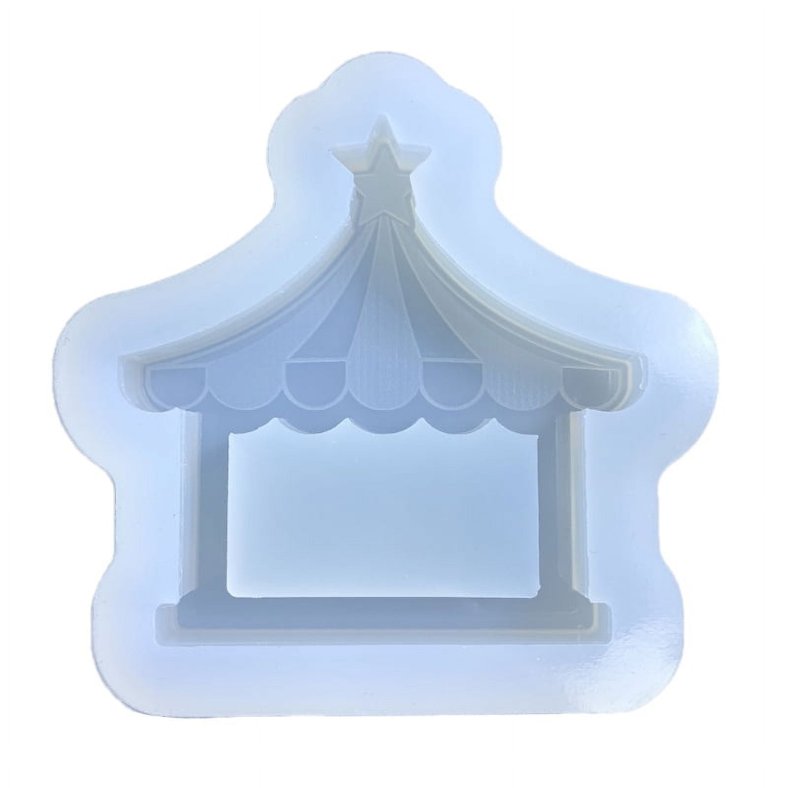 Milue Silicone Shaker Molds Resin Casting Shaker Mold Jewelry Pendant