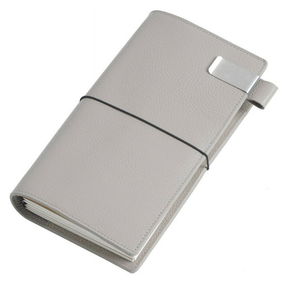 Milue Soft Leather Journal Loose-leaf Notepad Personal Diary Set Stationery Gift Set