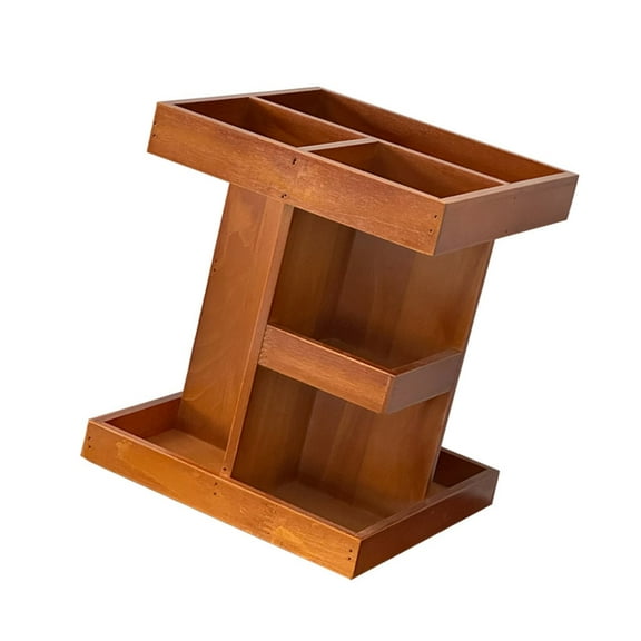 Milue Spacious Wood Storage Drawers for Makeup and Jewelry on Dressing Tables