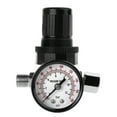 Milue Spray Gun Air Pressure Regulator with Gauge Control Adjusting for