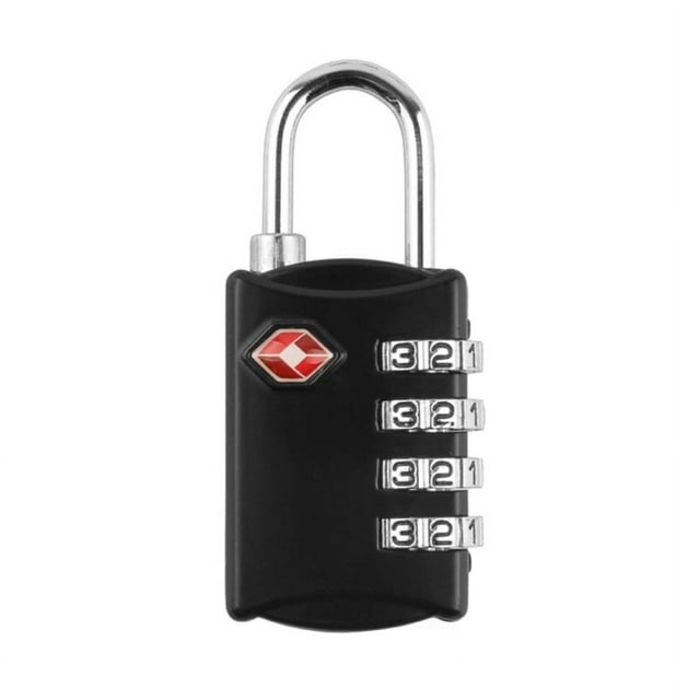Milue TSA Approved Luggage Locks 4Digit Security Combination Padlocks