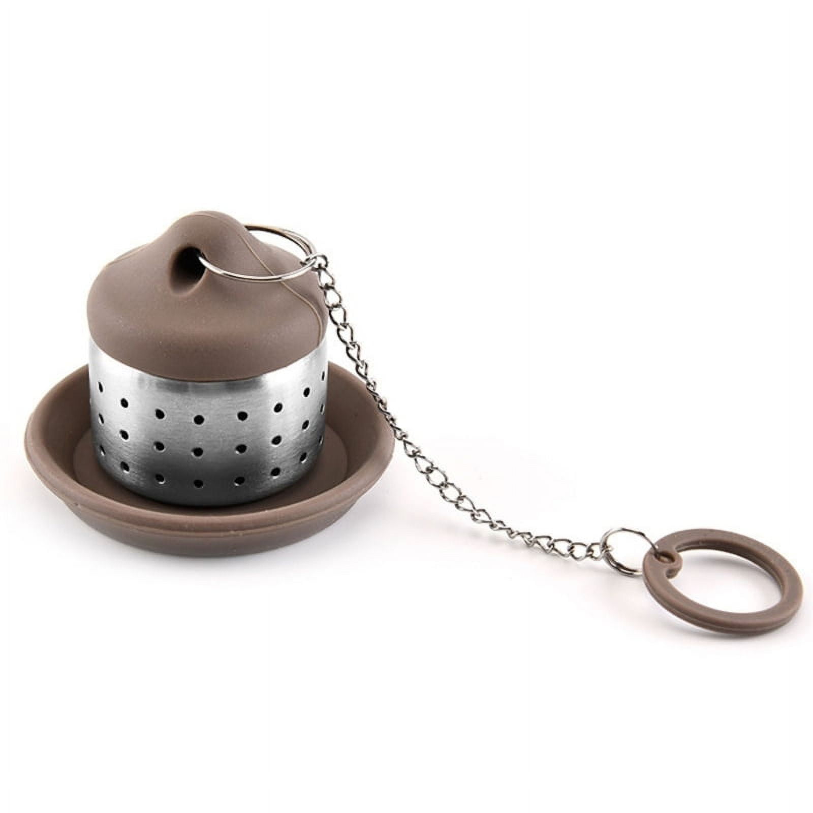 Milue Tea Diffuser Tea Balls Strainers Infuser with Drip Trays for