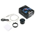 Milue Universal Car 2" 52mm Digital Blue LED Light Display Exhaust Gas