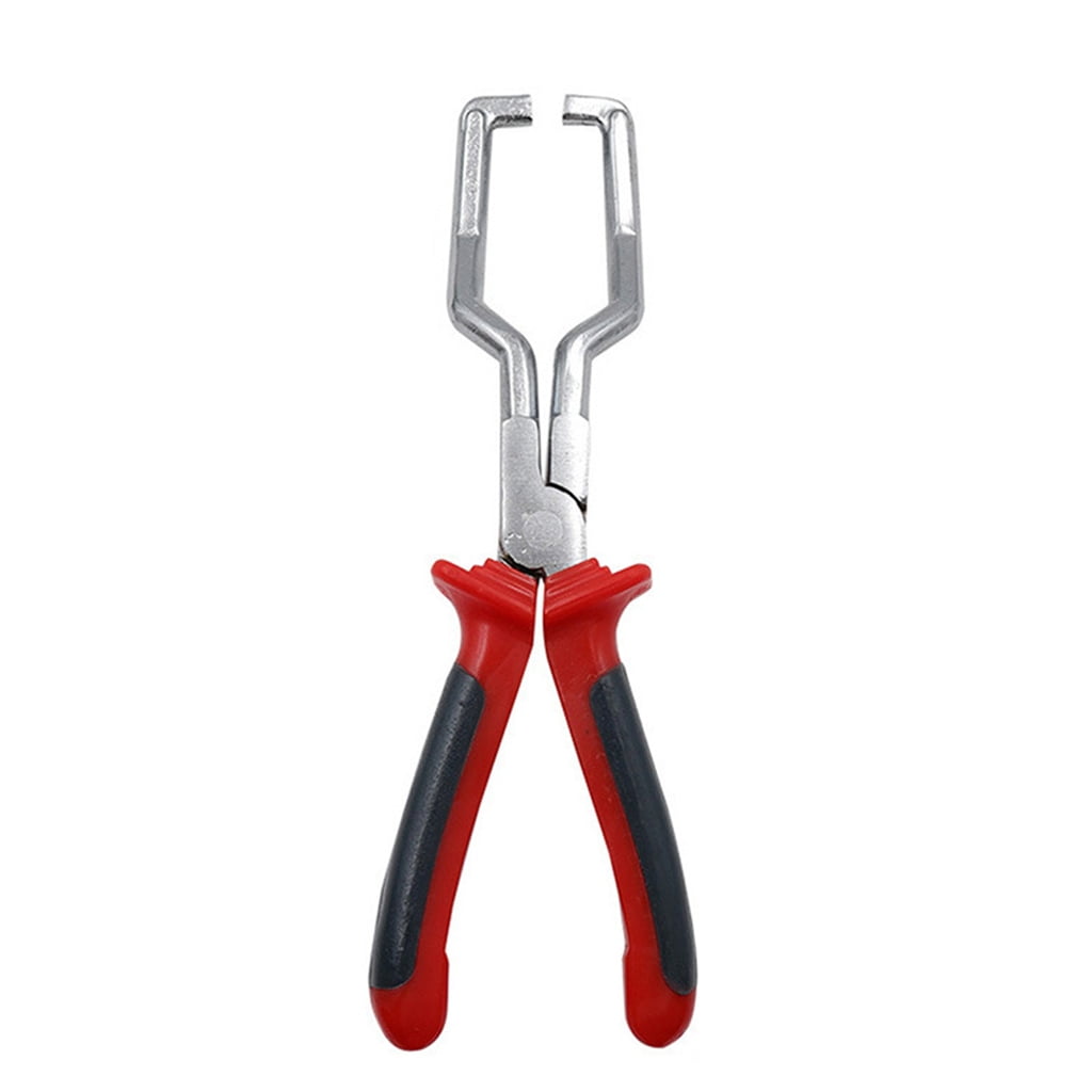 Milue Upgraded Fuel Line Plier Fuel Line Clip Removal Plier with PVC