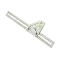 Milue Upgraded Triangle Angles Ruler with Clear Scale Measuring Layout