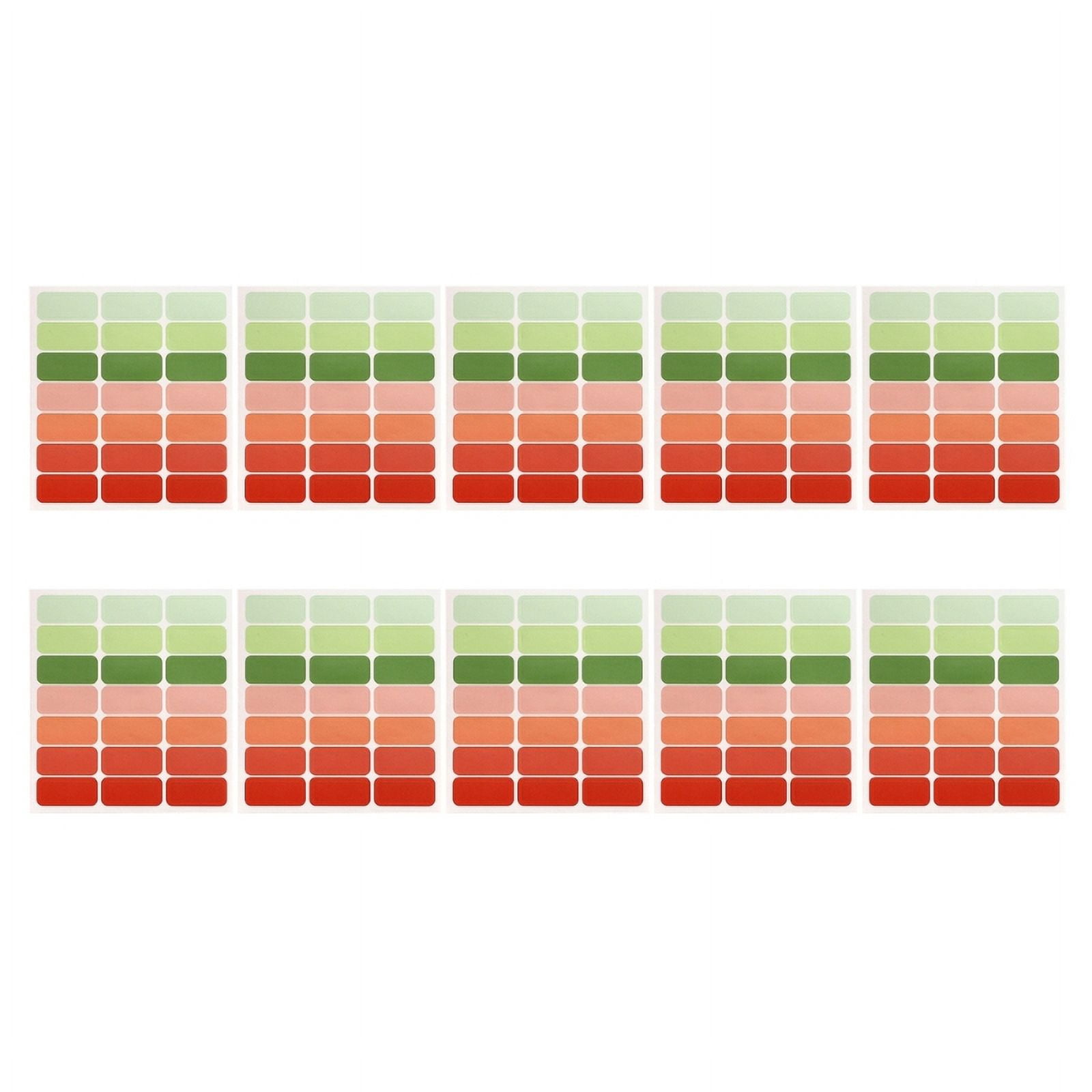 Index Label Milue Writable Index Labels Colorful Letter Stickers Sticky Index Tabs ...