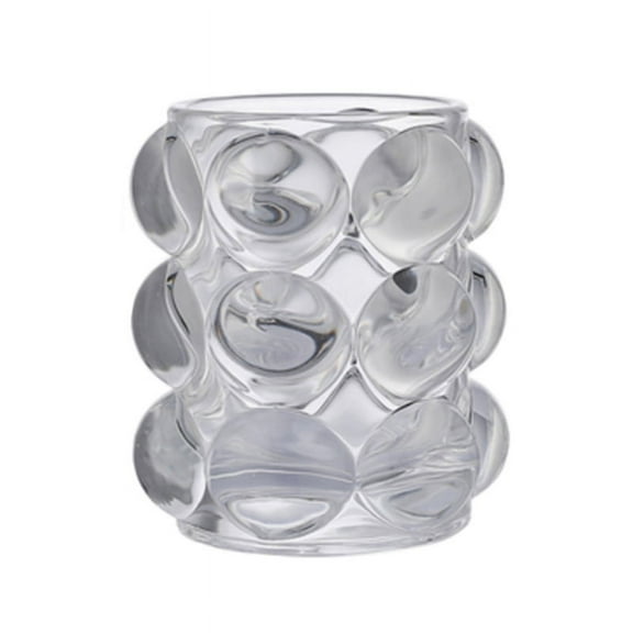 Milue for Creative Glass Pen Holder Painting Brush Organizer Holder Whisky Glass Juice