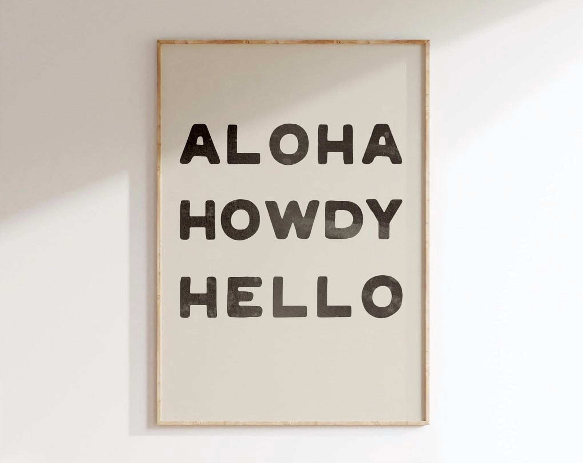 Coastal Cowgirl Pillow Covers | 12x20 Western Throw Pillow Covers | Flannel Aloha Howdy Decor