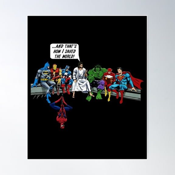 Miluva And That How I Saved The World! Poster Wall Art, Modern Wall Decor For Living Room Bedroom, Wall Art, 8x12 UNFRAMED