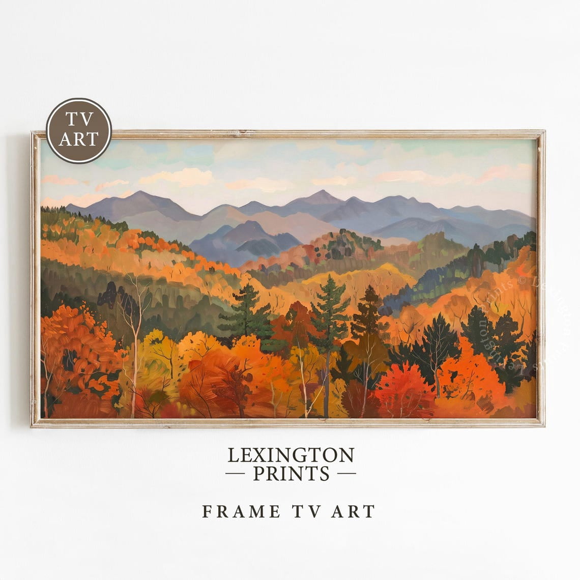 Miluva Autumn Forest Landscape Tv Art Autumn Tv Art, , Fall Tv Art ...