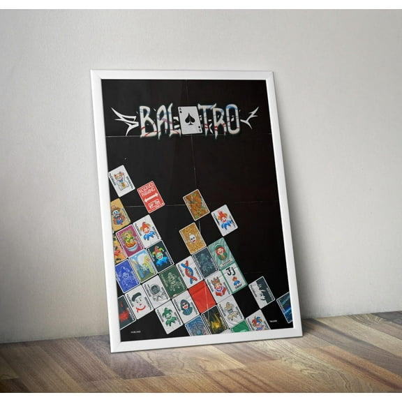 Miluva Balatro Poster 2 Gaming Poster Gaming Artwork Gaming Decor Video Game Poster Video Game Print Video Gaming Gift Gaming Art Decor For Living Room Bedroom, 8x12 UNFRAMED
