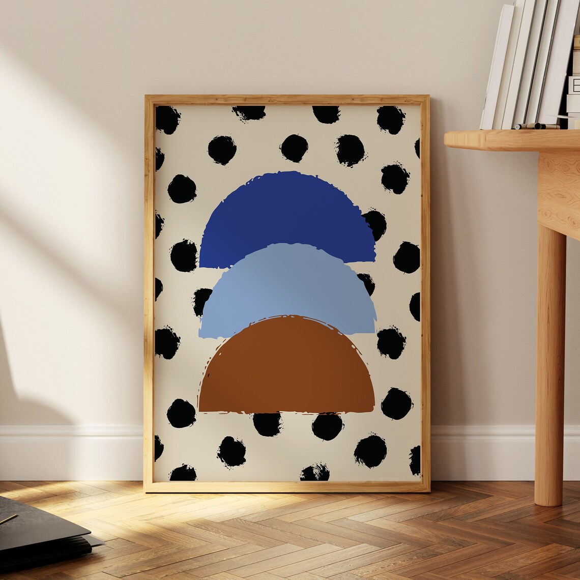 Miluva Bauhaus Art Print, Bauhaus Exhibition Poster, Geometric Abstract ...